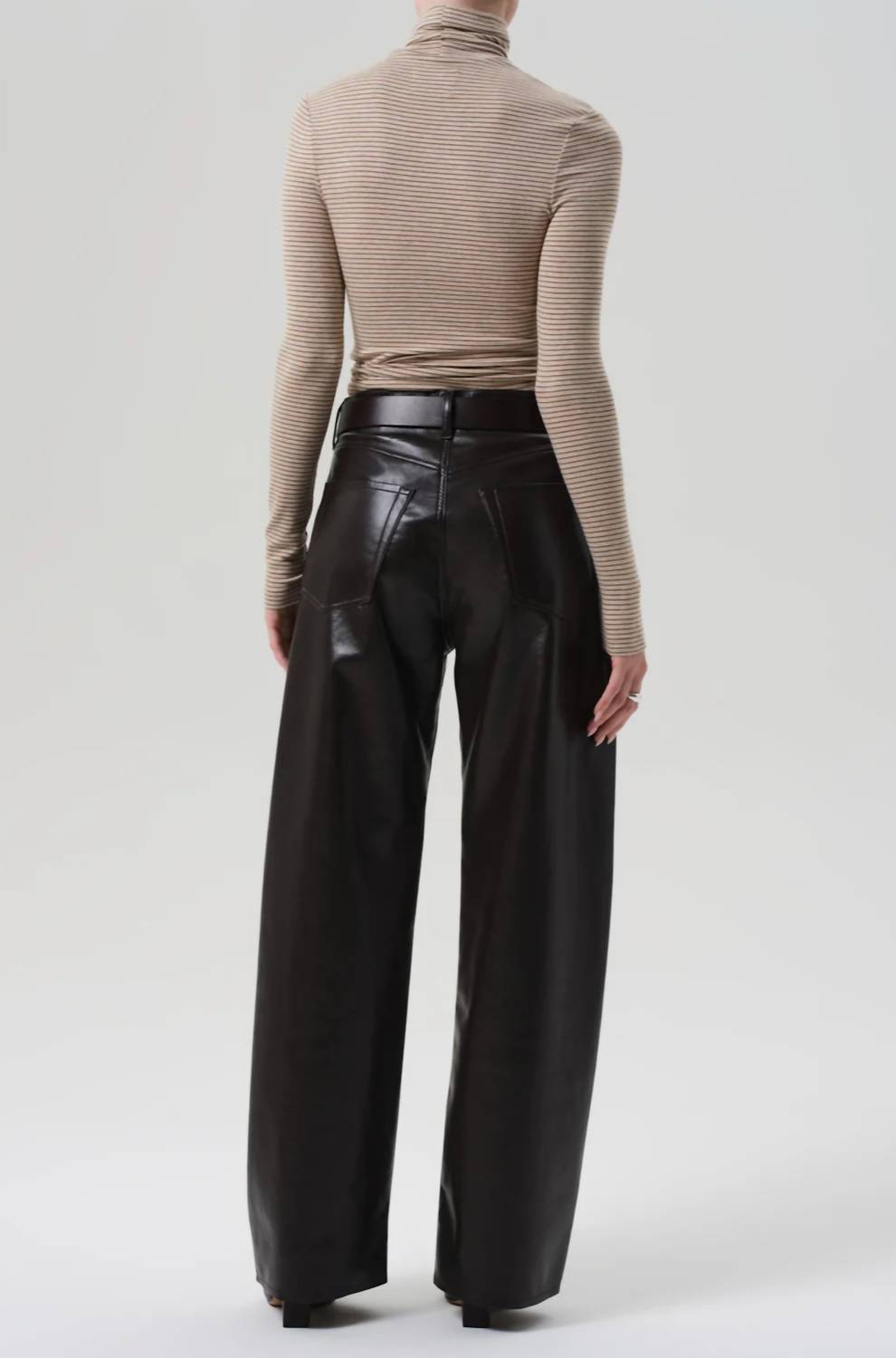 Citizens Of Humanity - Ayla Baggy Recycled Leather Pants