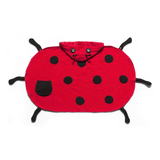 Kidorable - Girl's Ladybug Towel