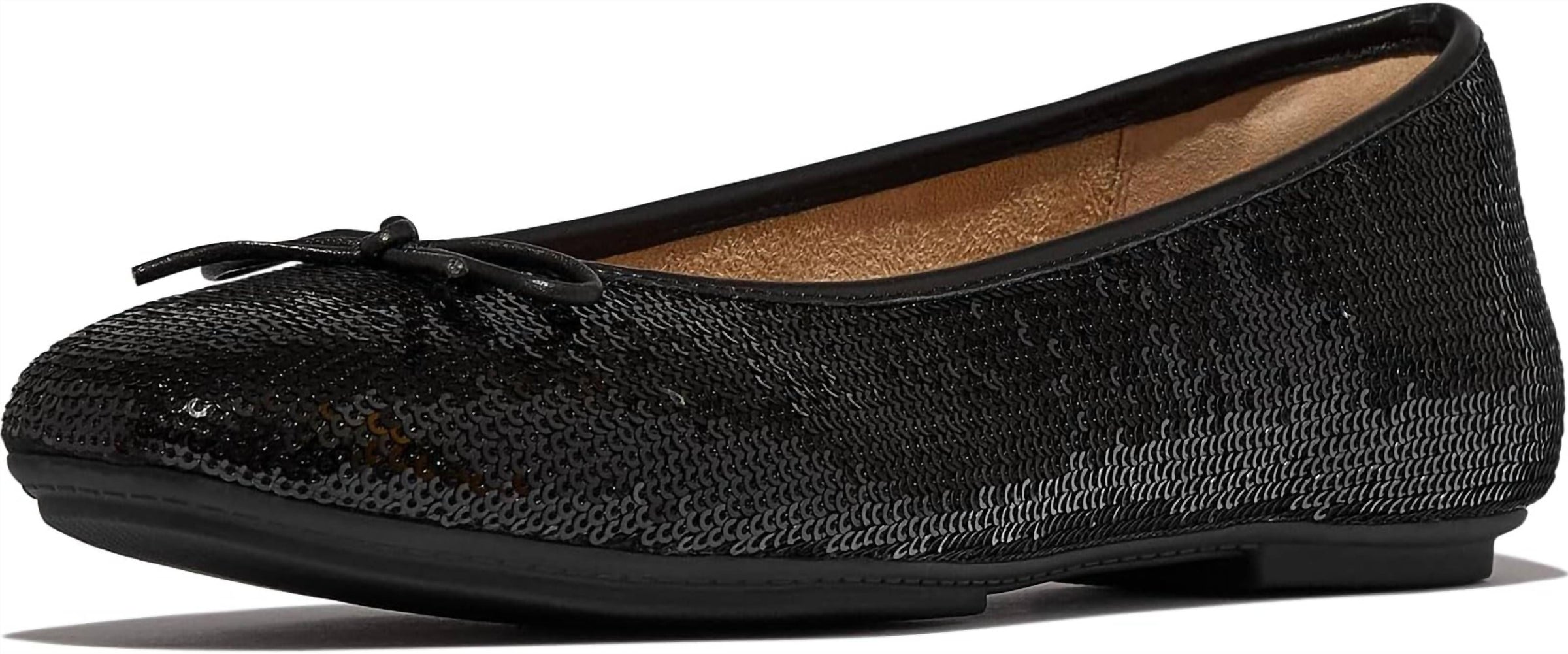 Fitflop - Women's Delicato Bow Sequin Ballet Flats