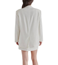 STEVE MADDEN Imaan Blazer in ivory - women's jacket - alternate view