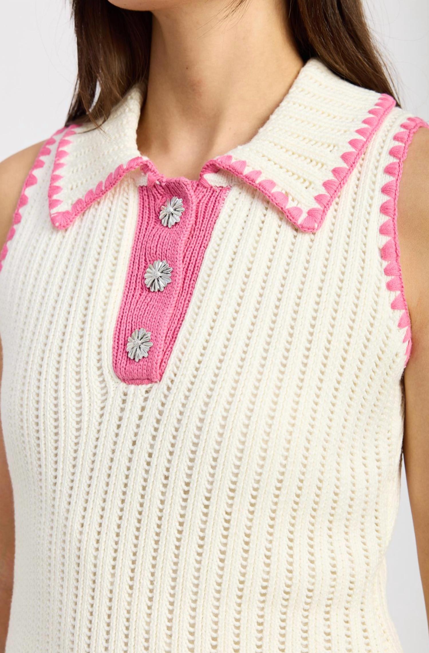 En Saison - Rebecca Stitch Mini Dress