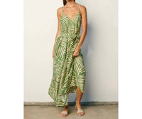 Dress Forum - Janie Tropical Spaghetti Strap Maxi Dress