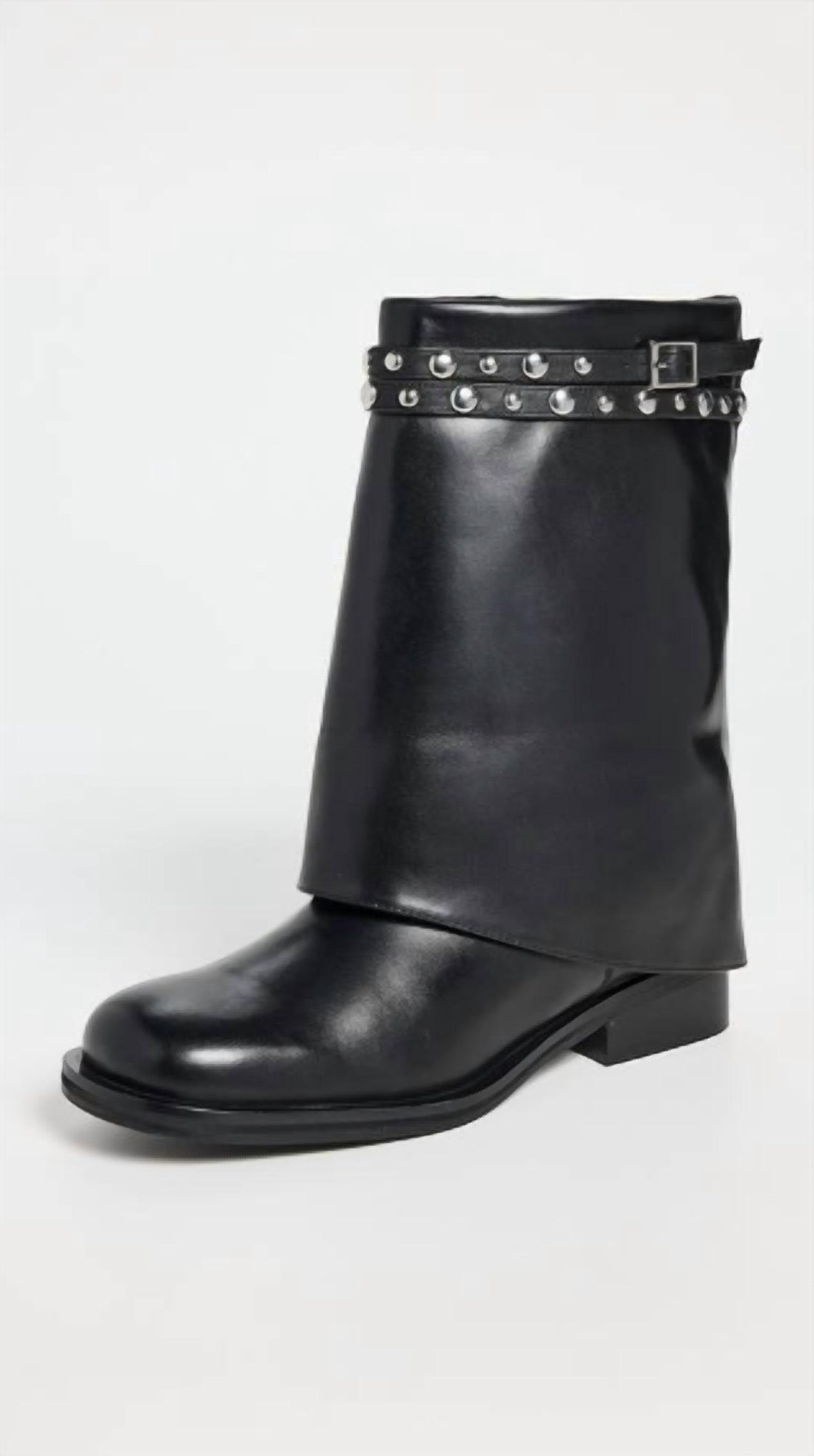 Free People - Women's Scorpio Studded Foldover Boot