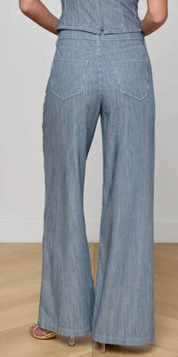 L'Agence - Amara High Rise Wide Leg Pants