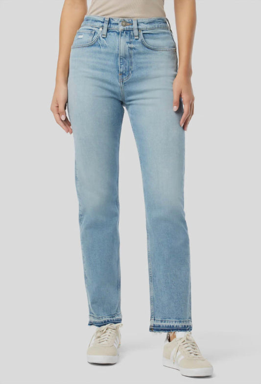 Hudson - Jade High-rise Straight Loose Fit Jeans