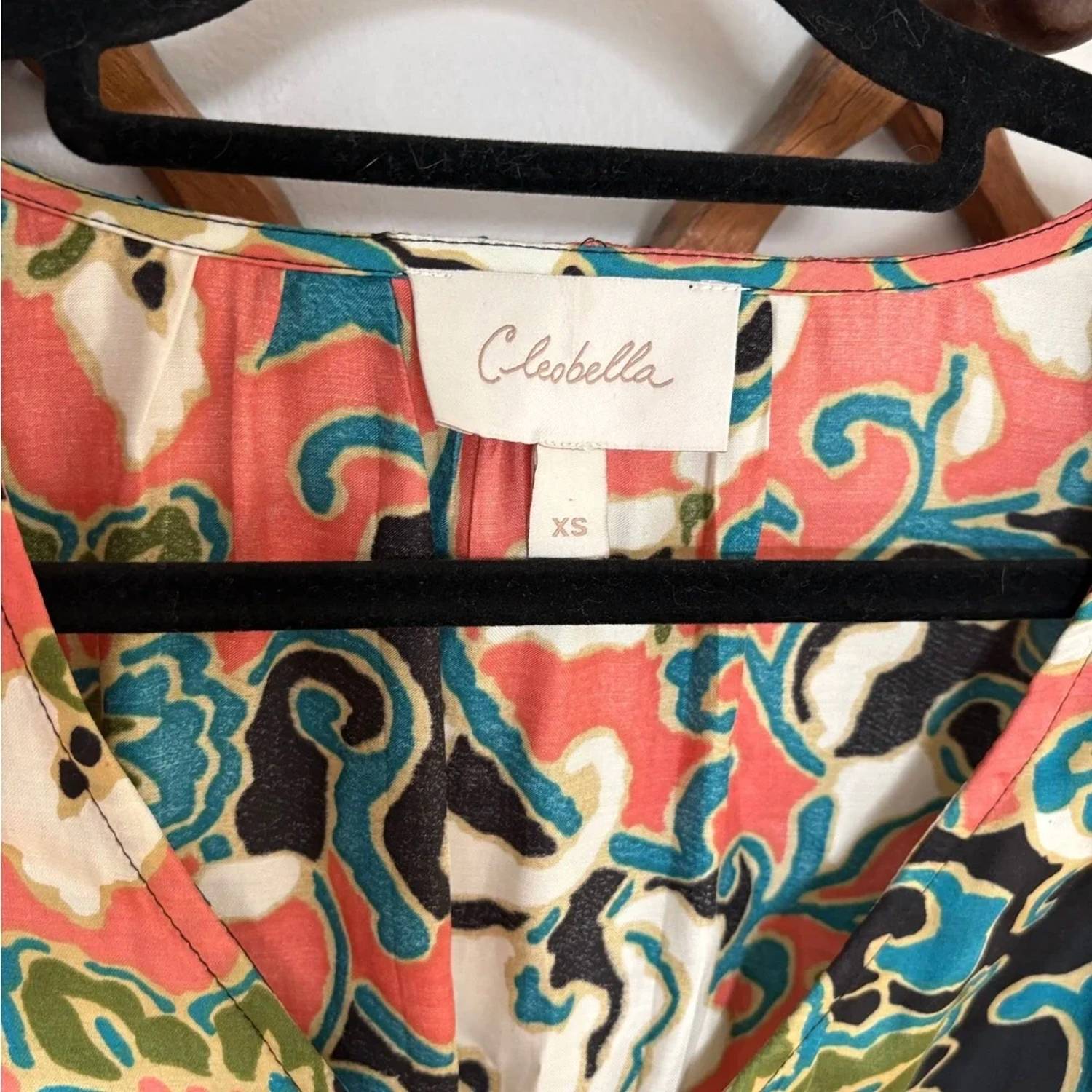 Cleobella Women's Dahlia Printed Blouse in gypsy bloom - women's blouse - view 4