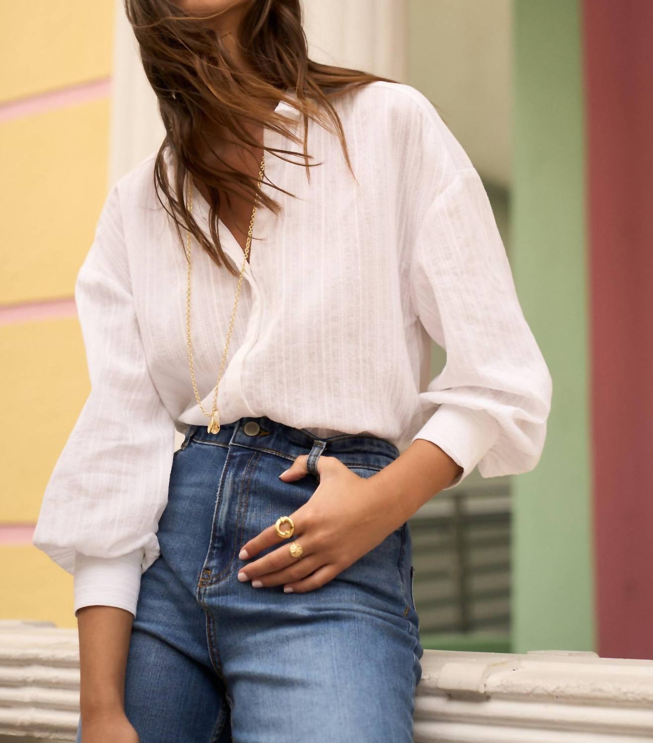 Sonmer - Alexa Long Sleeve Blouse
