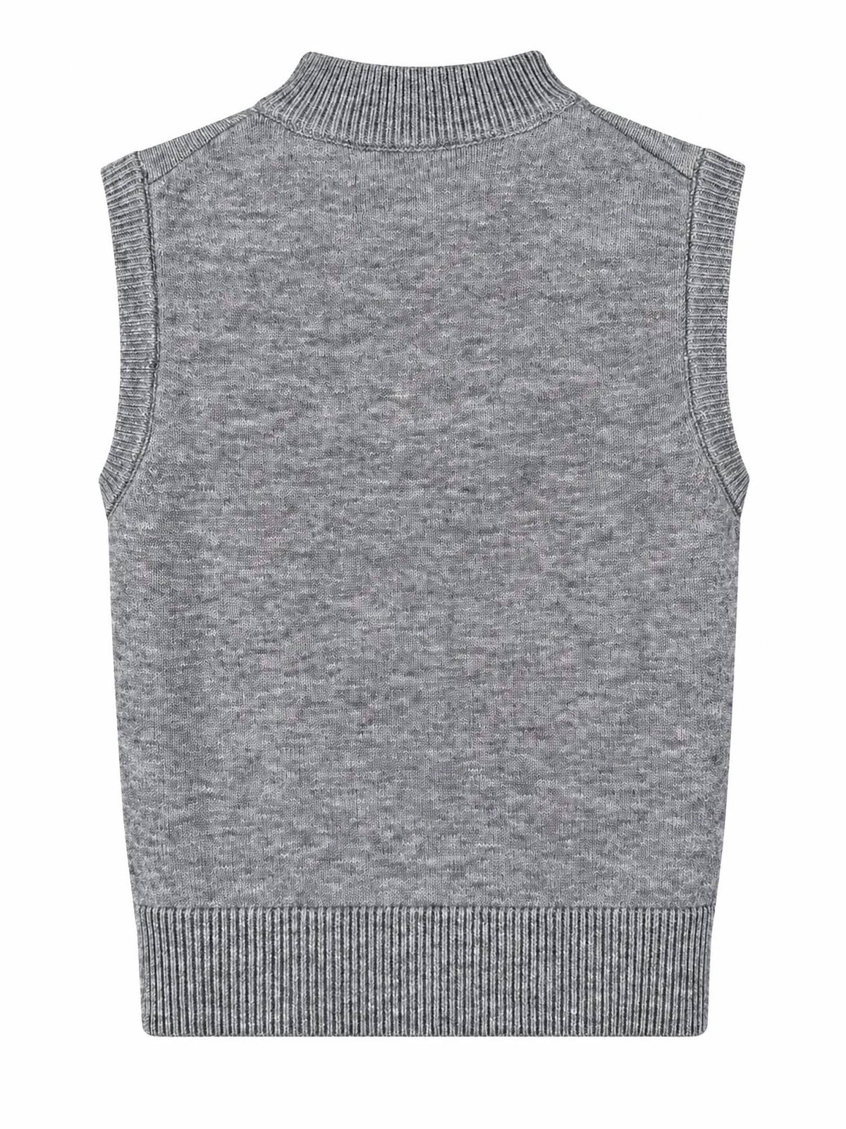 Elan - Britt Sleeveless Zip Sweater Vest