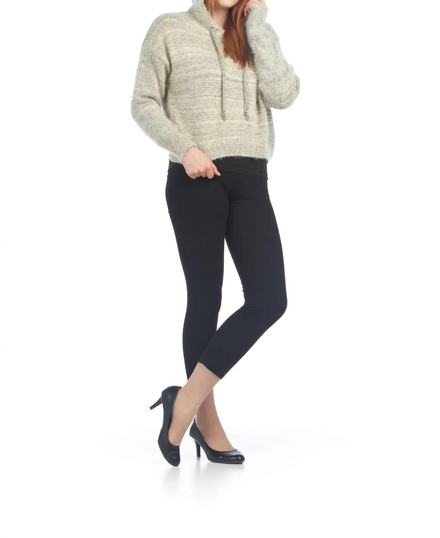 Papillon - Hooded Pullover Sweater