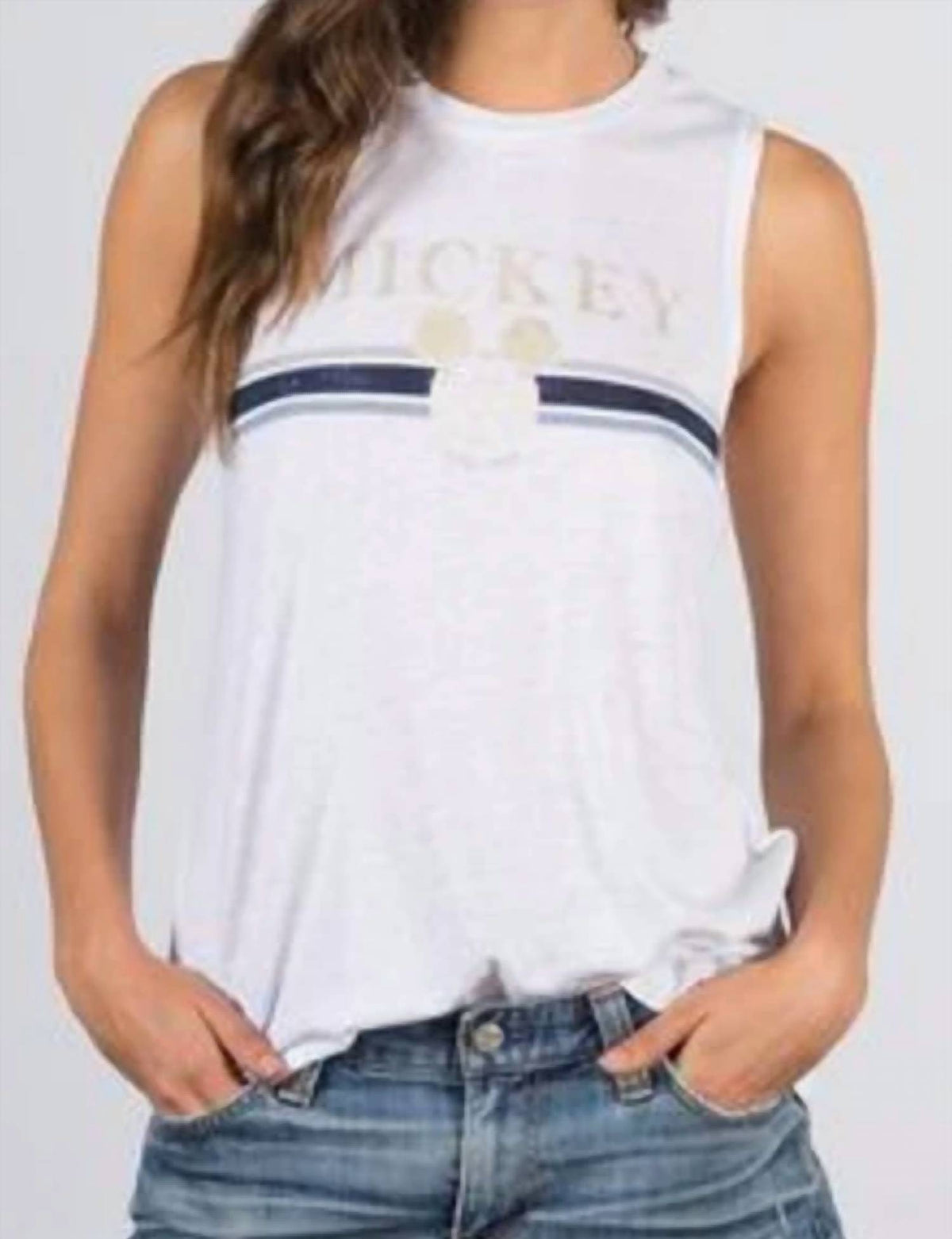 David Lerner - Gold Mickey Muscle Tank
