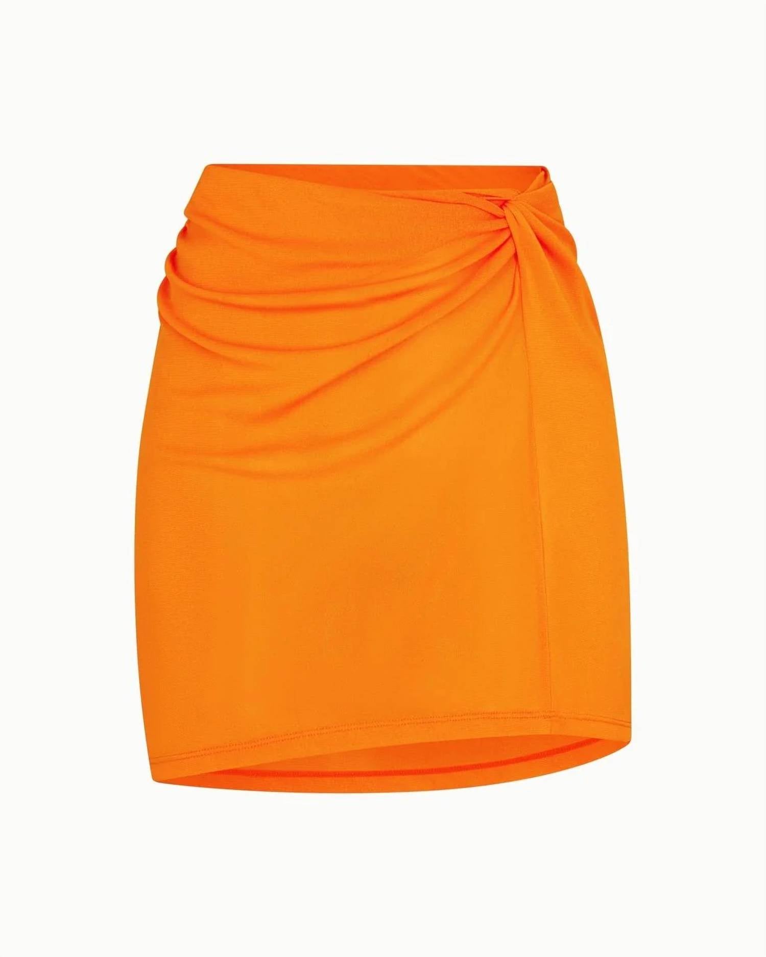 Khy - Mesh Twist Mini Skirt
