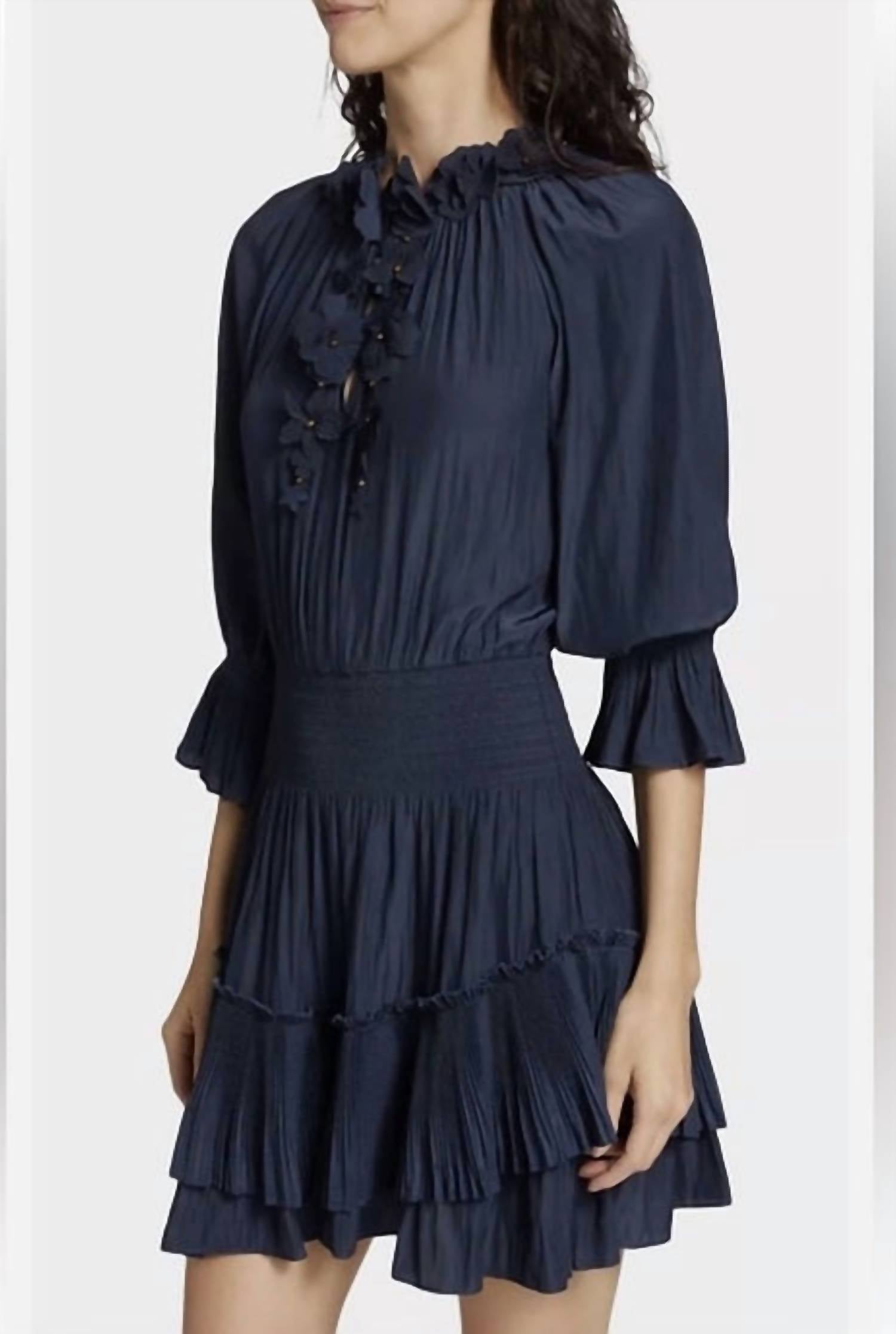 Ramy Brook - Allison Pleated Mini Dress