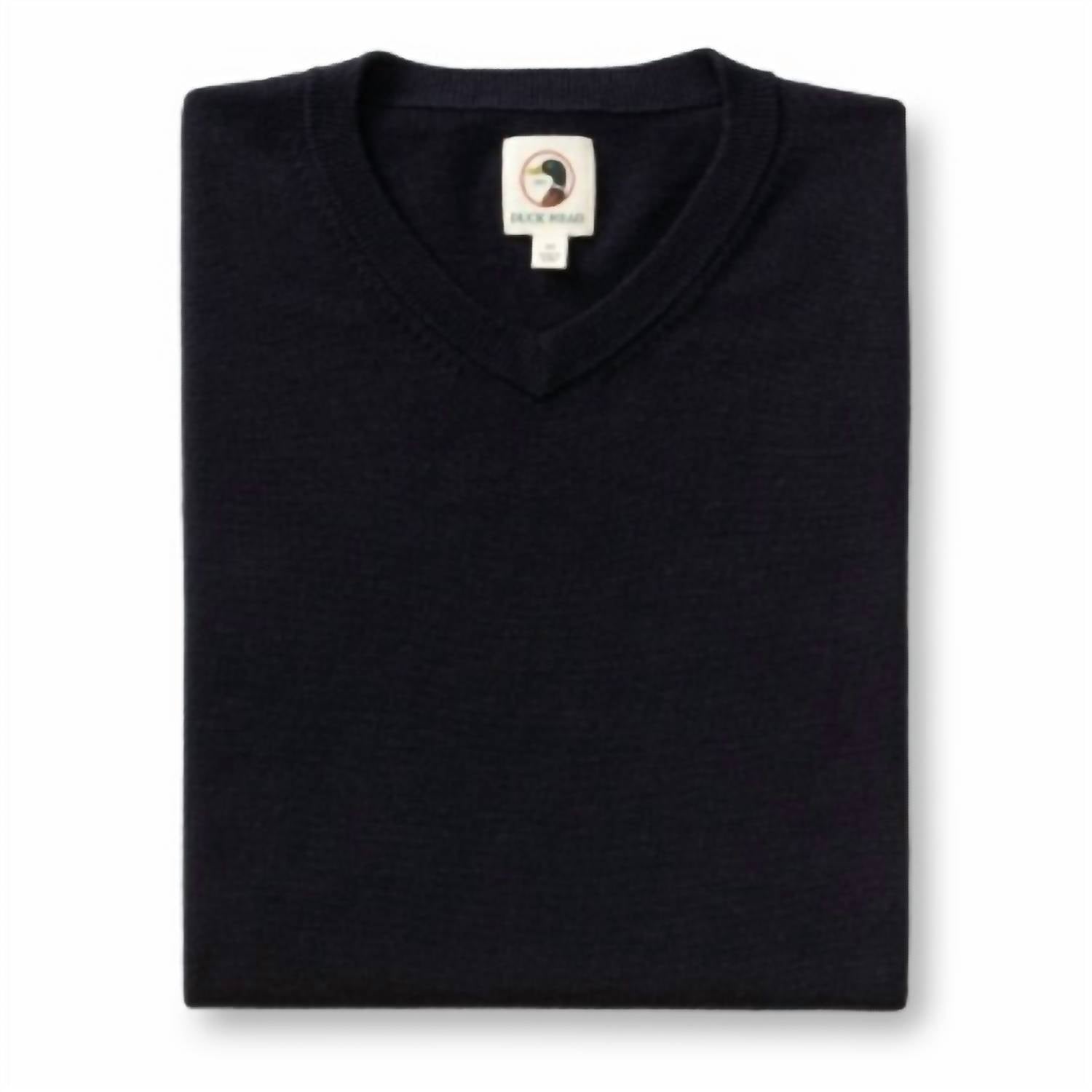 Duck Head - Men's Buckley Merino V-neck Sweater