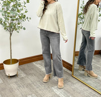 Hayden La - Cora Long Sleeve Boxy Top