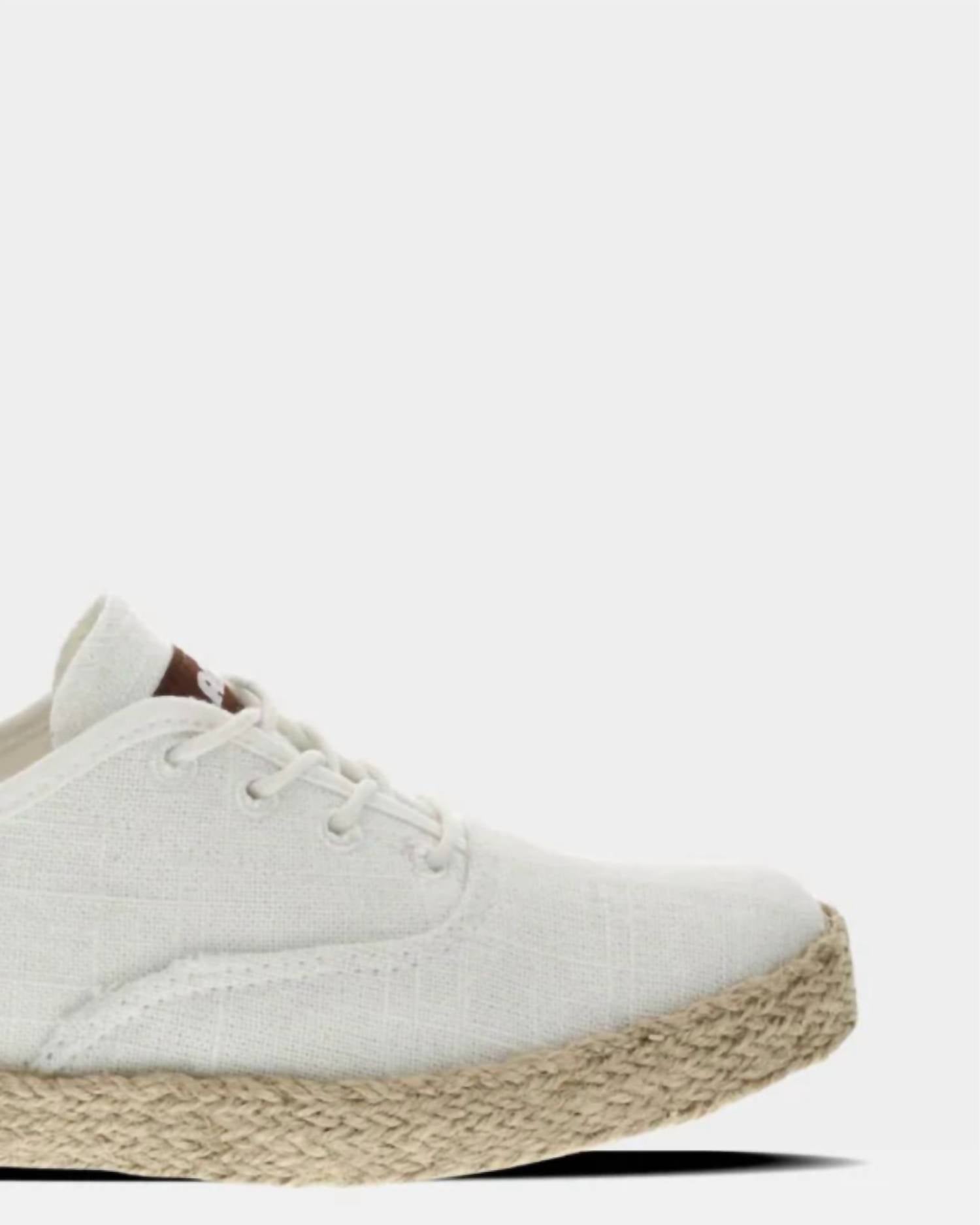 Lamo Women's Carey Lace-up Sneaker in white - women's sneaker - detail view