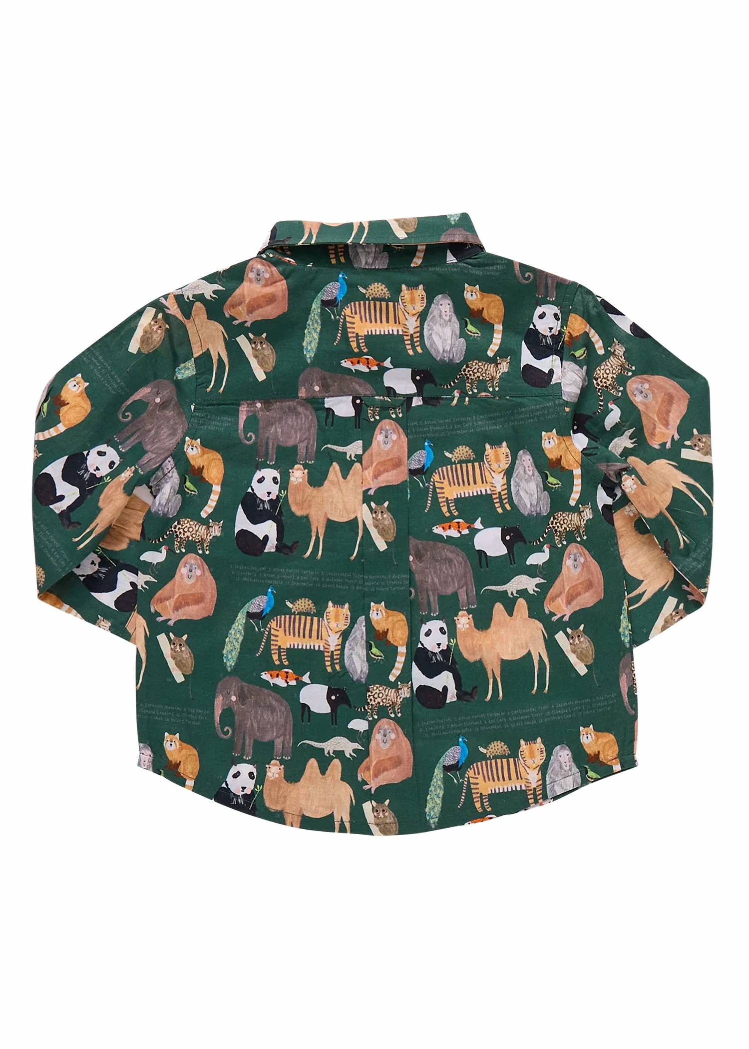 Pink Chicken - Kid's Jack Animals Long Sleeve Shirt