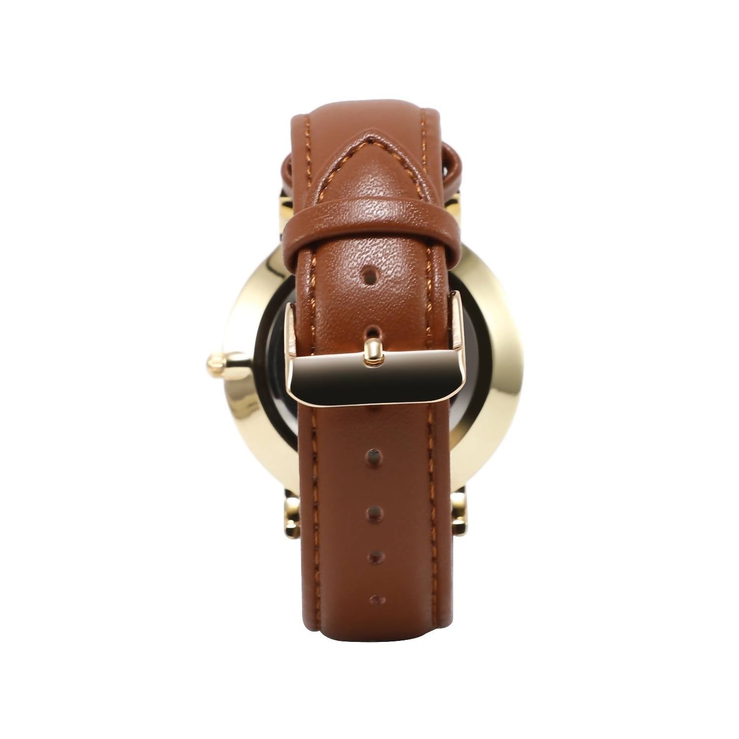 Px - Men's Terry Leather Strap Watch