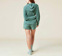 Softies - Solid Marshmallow Hoodie Short Set