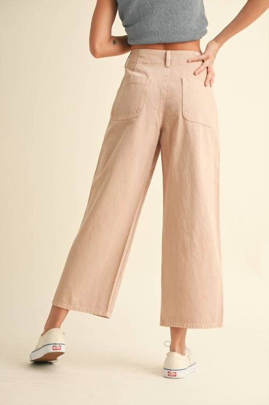 Miou Muse - "graves Into Gardens" Cropped Pants