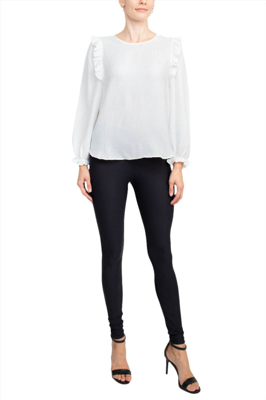 Counterparts - Bishop Smocked Cuffs Top