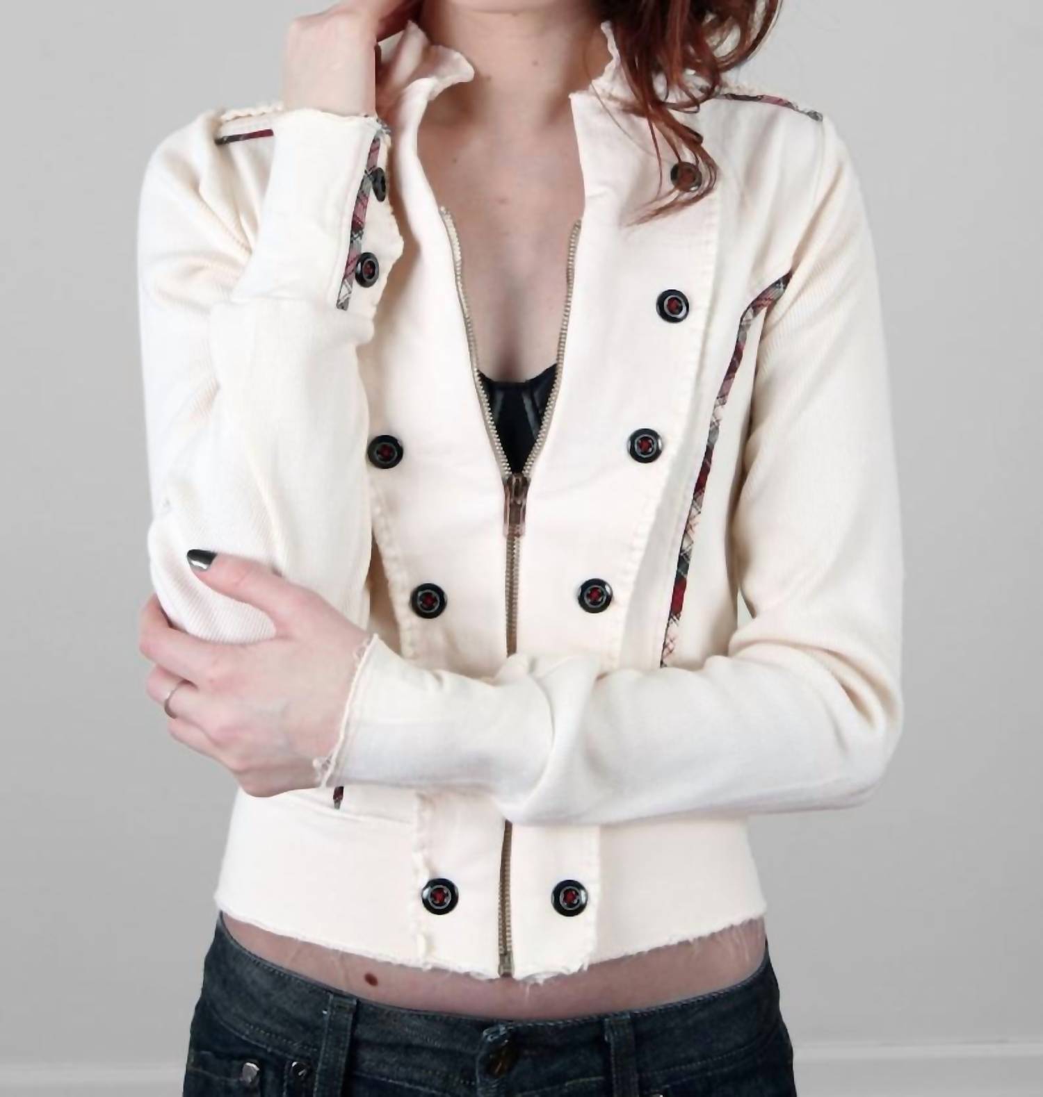 Tough Luv - Knit Military Jacket