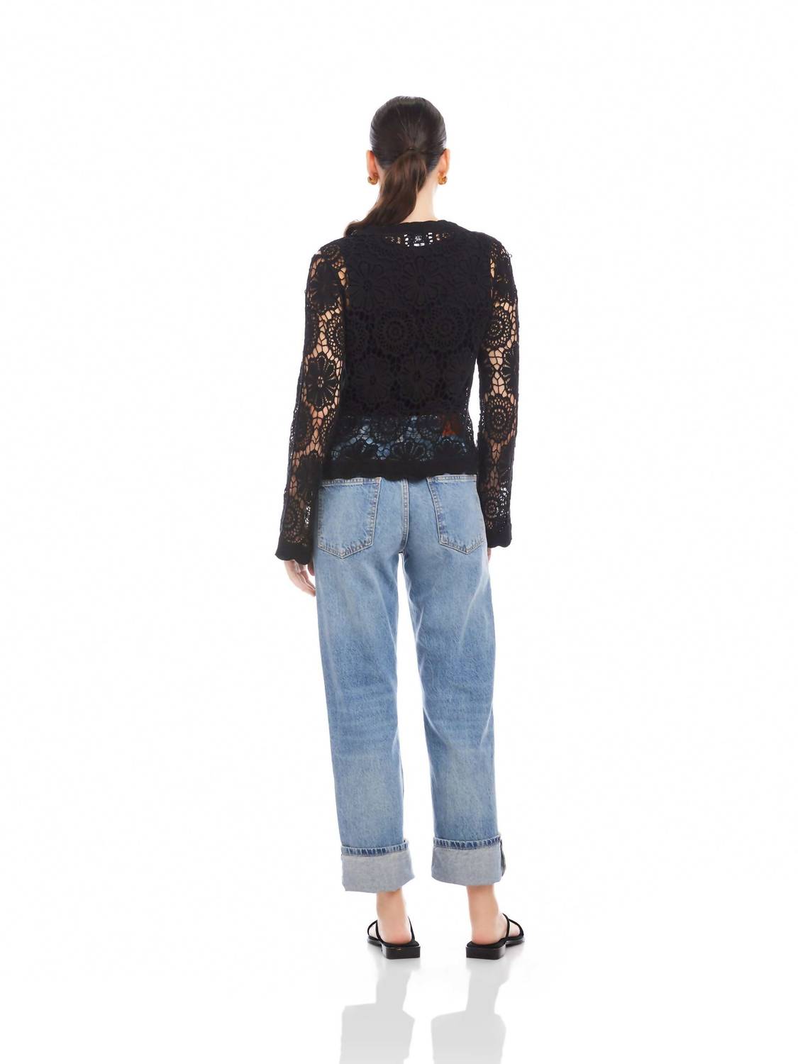 Fifteen Twenty - Nelly Crochet Soft Jacket