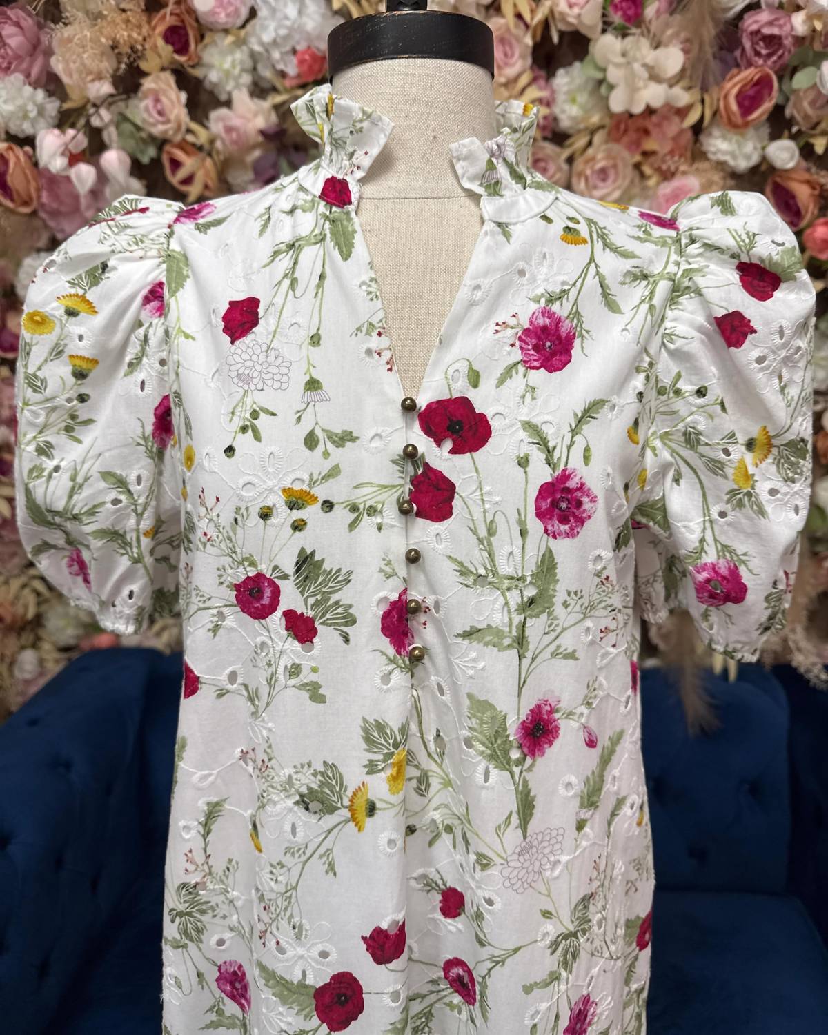 Entro - Long Floral Dress