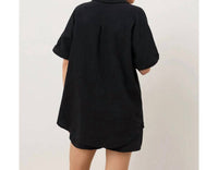 Pact - Coastal Double Gauze Relaxed Shirt