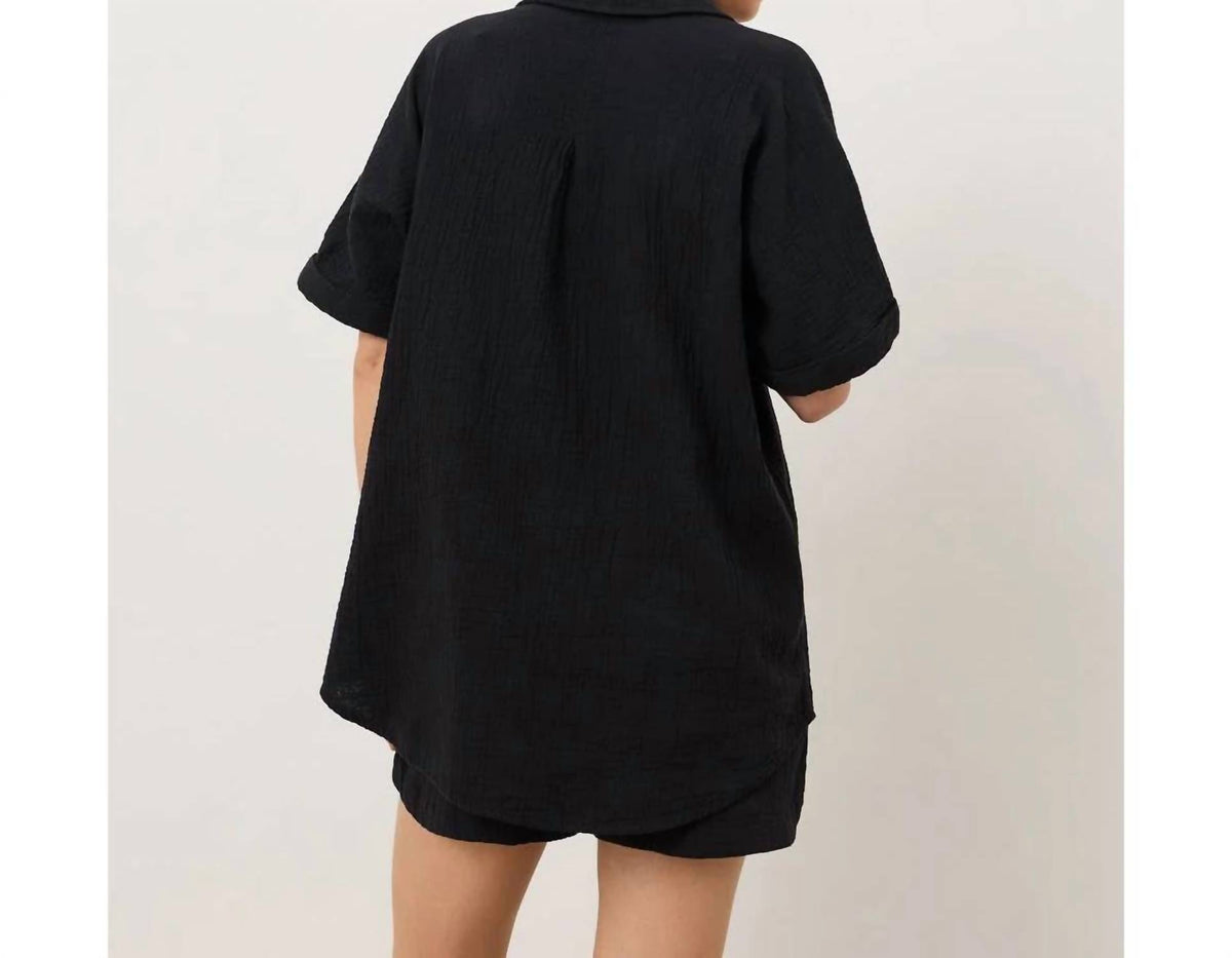 Pact - Coastal Double Gauze Relaxed Shirt