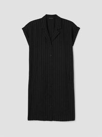 Eileen Fisher - Stripe Stitch Shirtdress