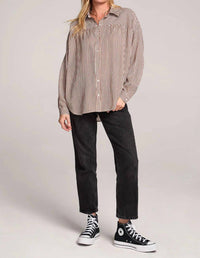 Saltwater Luxe - Isadora Button-down Top