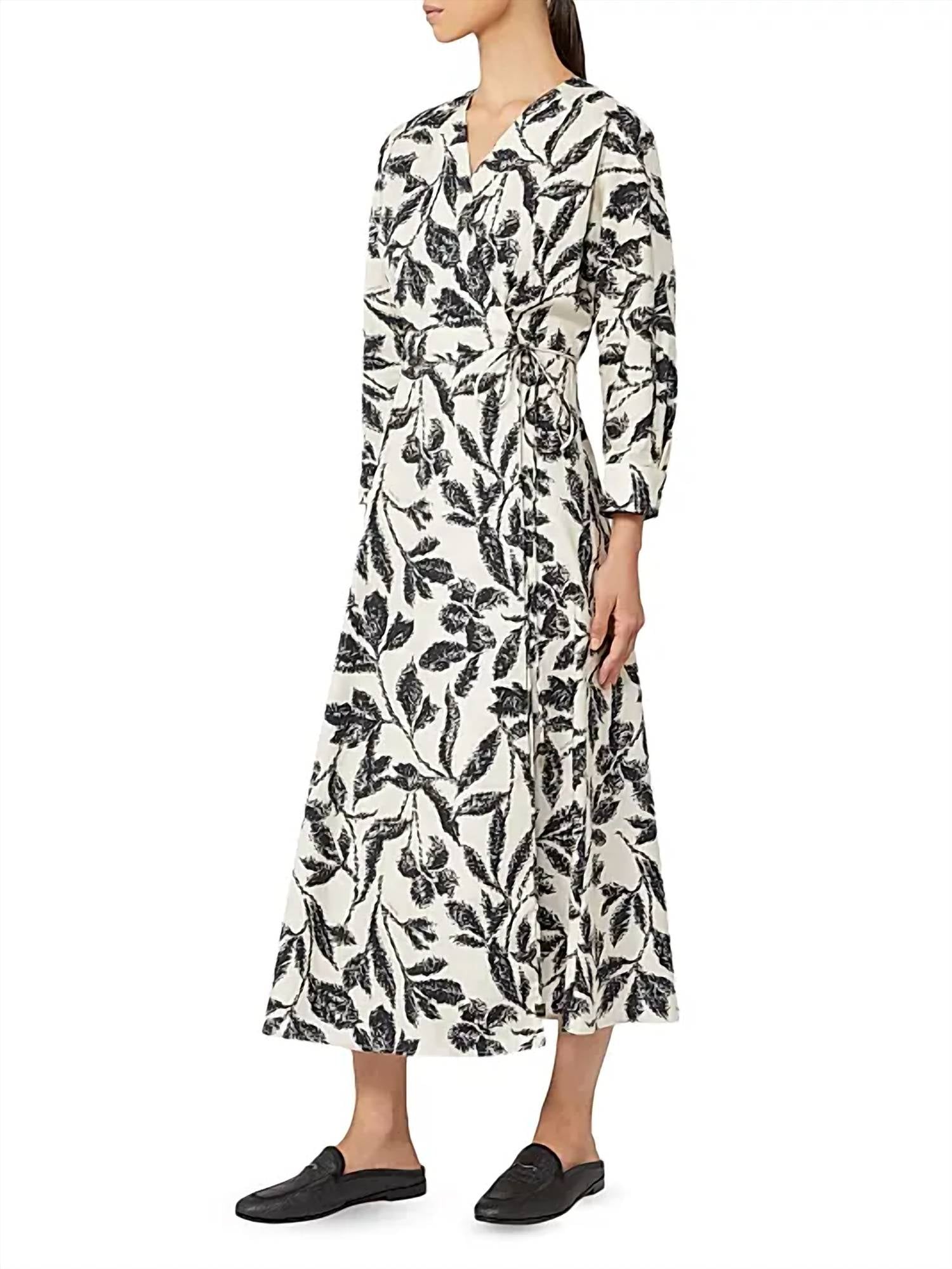 Maxmara - Printed Poplin Dress