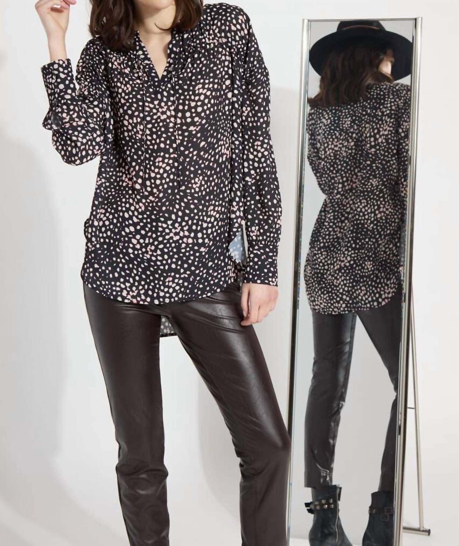 Lysse - Lara Drawstring Pull On Blouse
