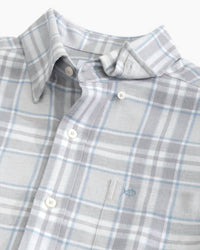 Southern Tide - Men's Long Sleeve Beach Flannel Reddick Plaid Sportshirt