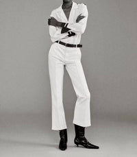 Frame - Cropped Kick Flare Trouser