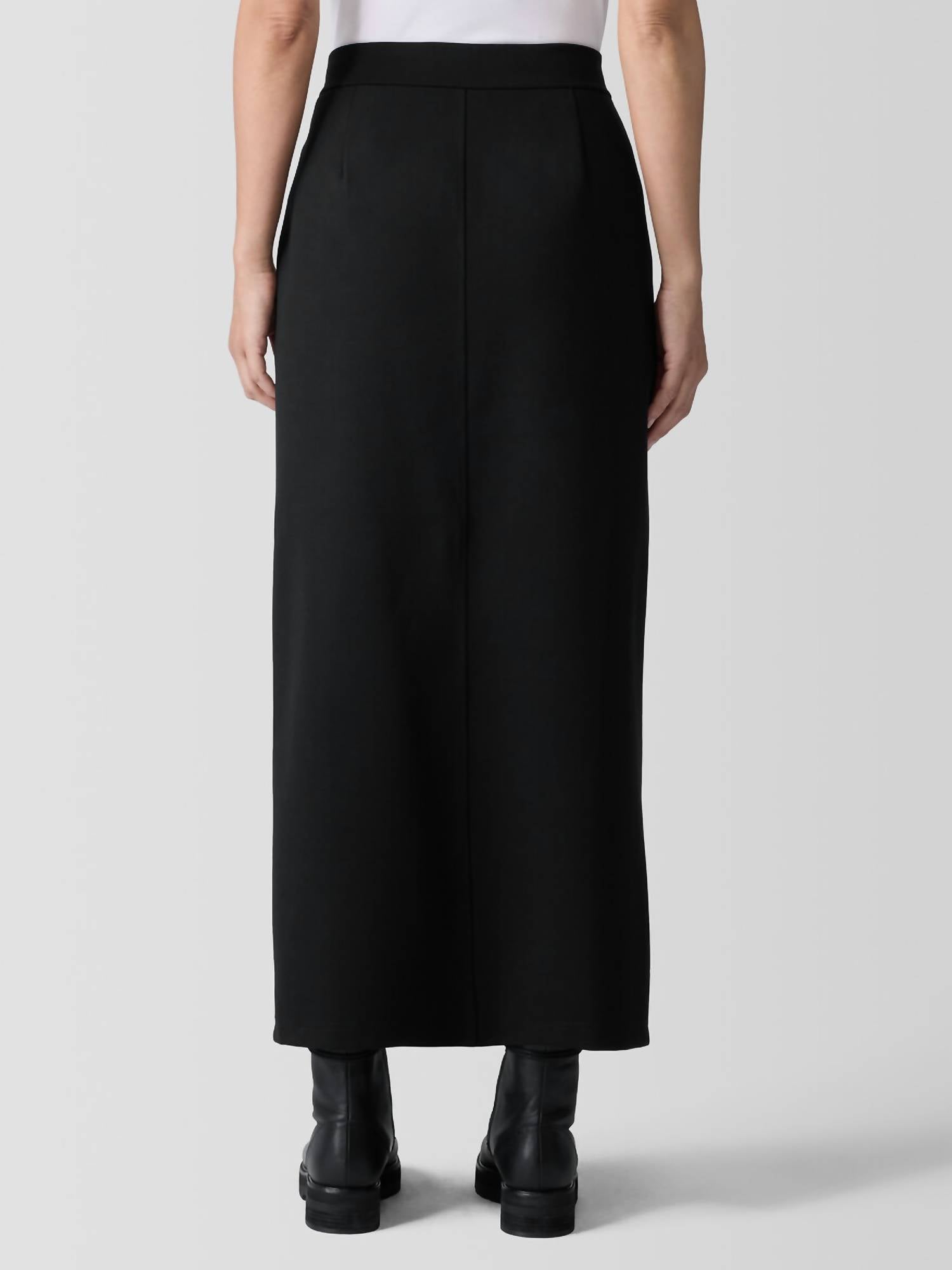 Eileen Fisher - Maxi Straight Skirt With Front Slit