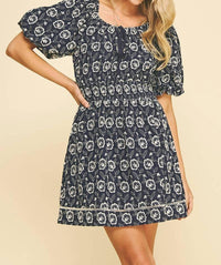 Pinch - Floral Embroidered Dress
