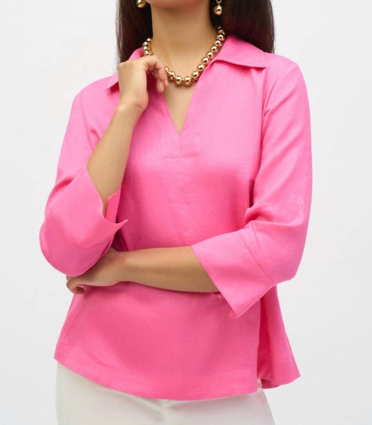 Joseph Ribkoff - LINEN BOXY TOP