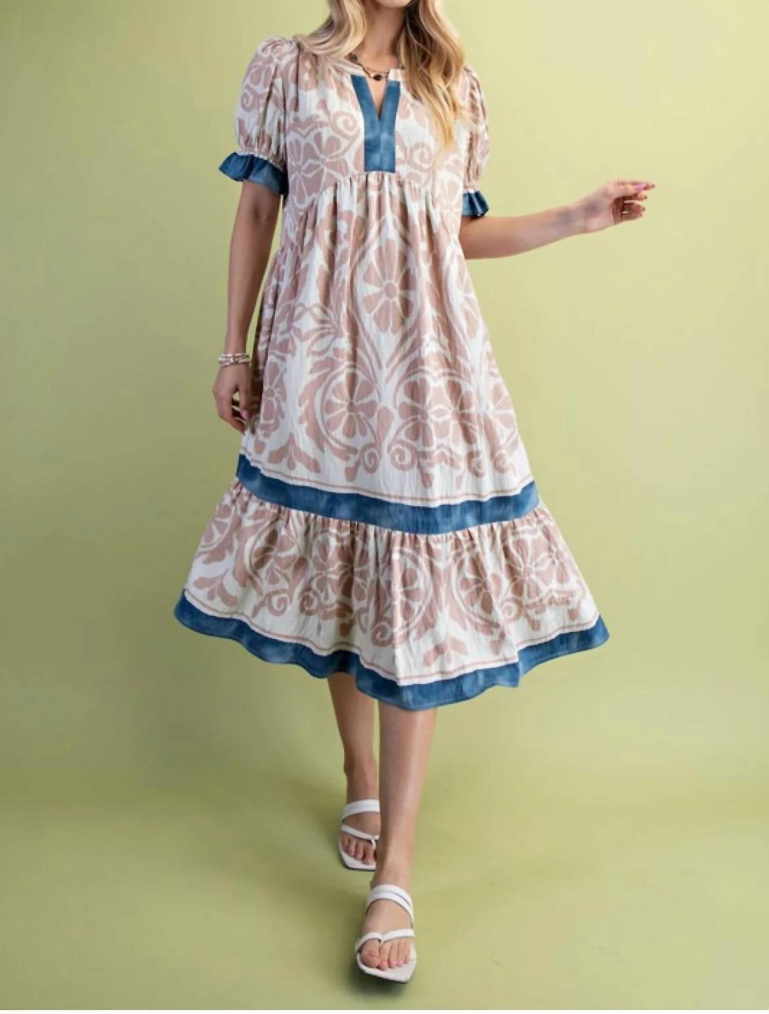 Gigio - Floral Midi Dress