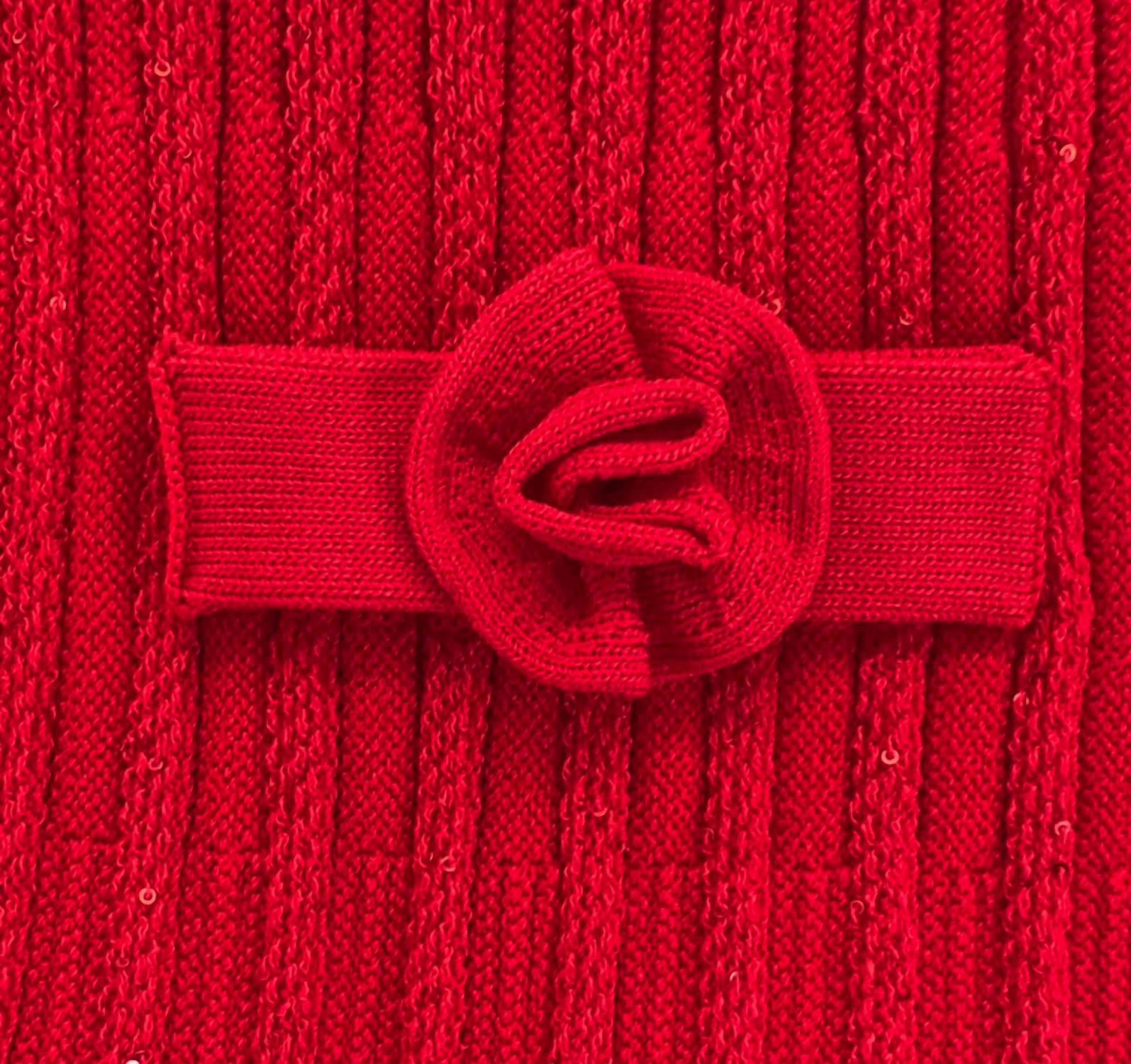 Self-Portrait - Girl's Ribbed Knit Skirt