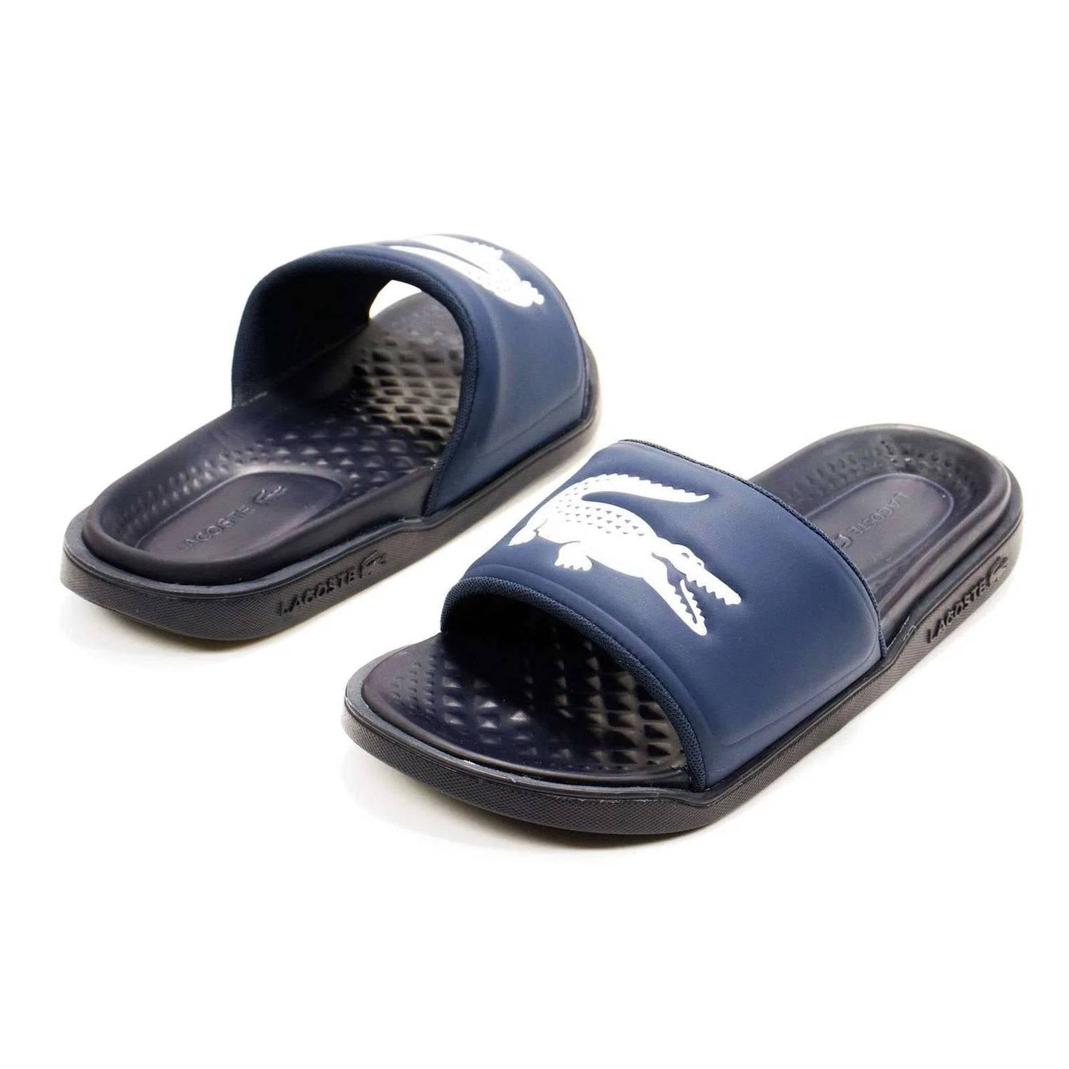 Lacoste - Men's Croco Dualiste 1122 2 Slide Sandals