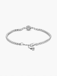 Pandora - Sparkling Halo Tennis medium Bracelet