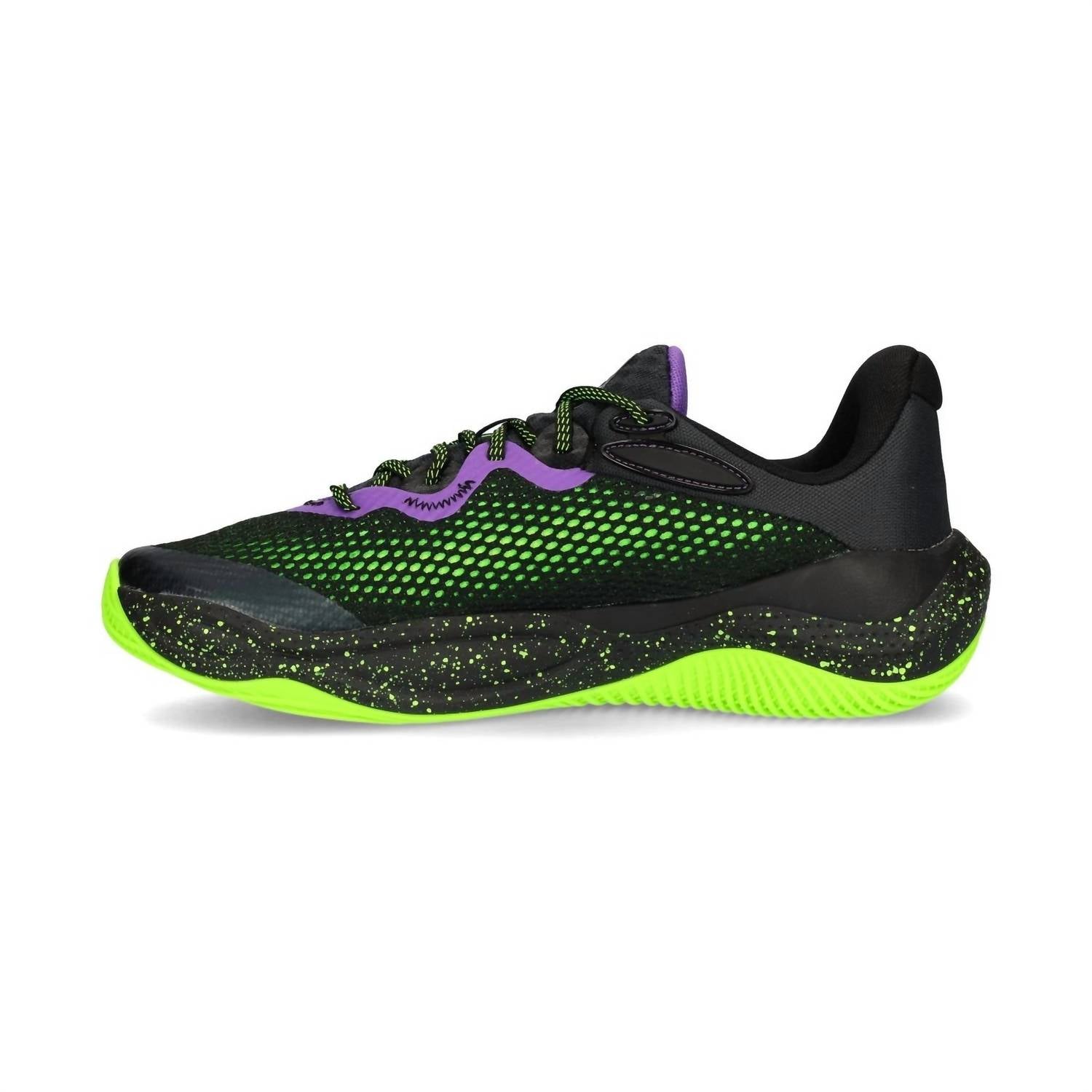 UNDER ARMOUR Men's Curry Splash 24 Shoes in green - men's sneaker - detail view