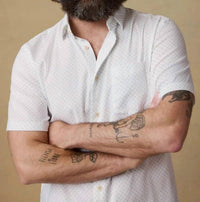 Faherty - Short Sleeve Movement Monterey Shirt