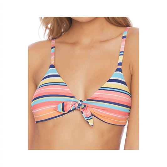 Splendid - Fixed Tie Front Bikini Top