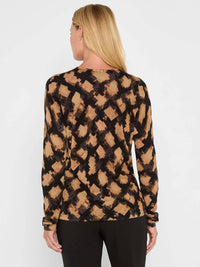 Nic + Zoe - Glowy Check Sweater