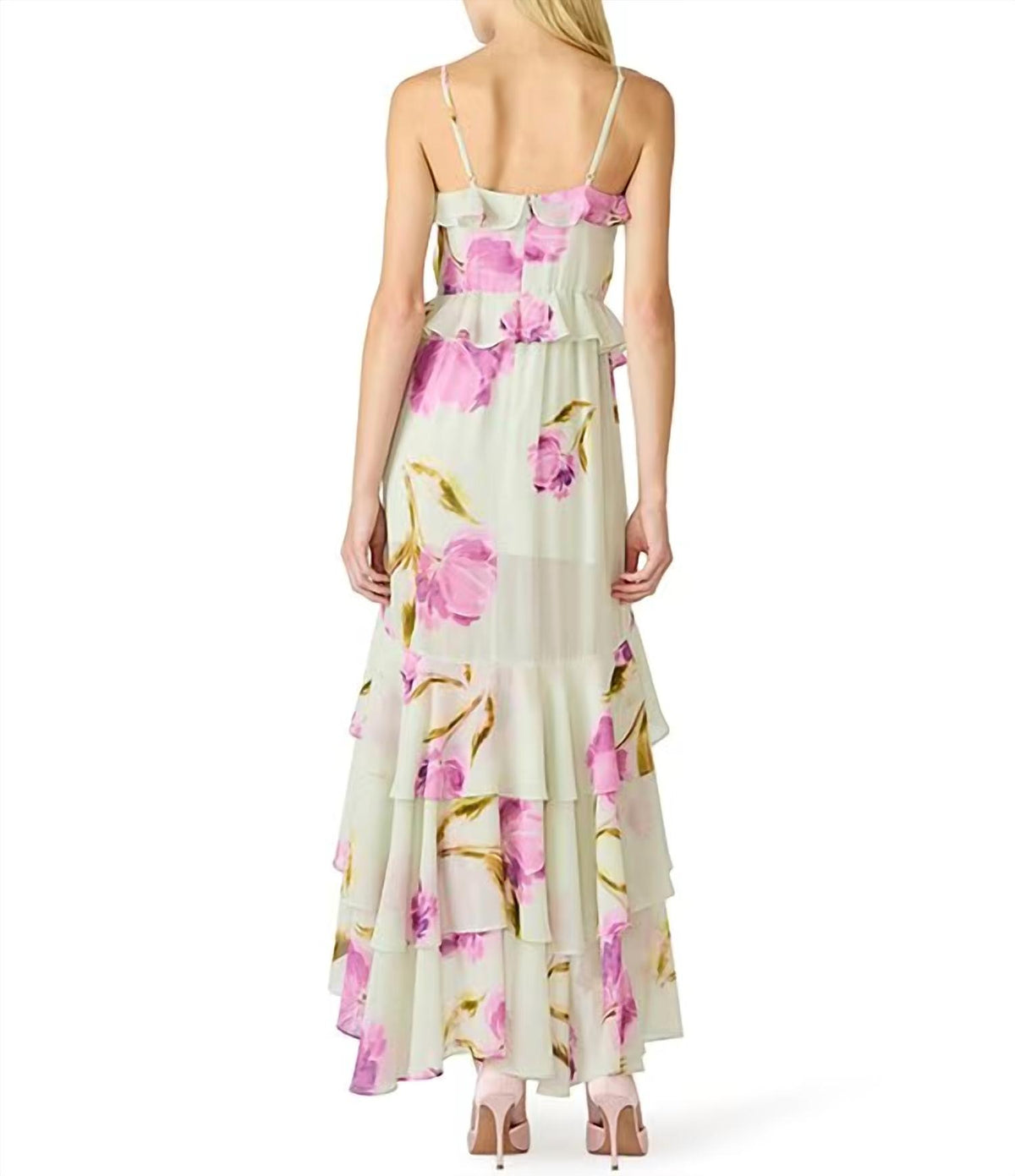 Steve Madden - Ciara Floral Print Ruffle Dress