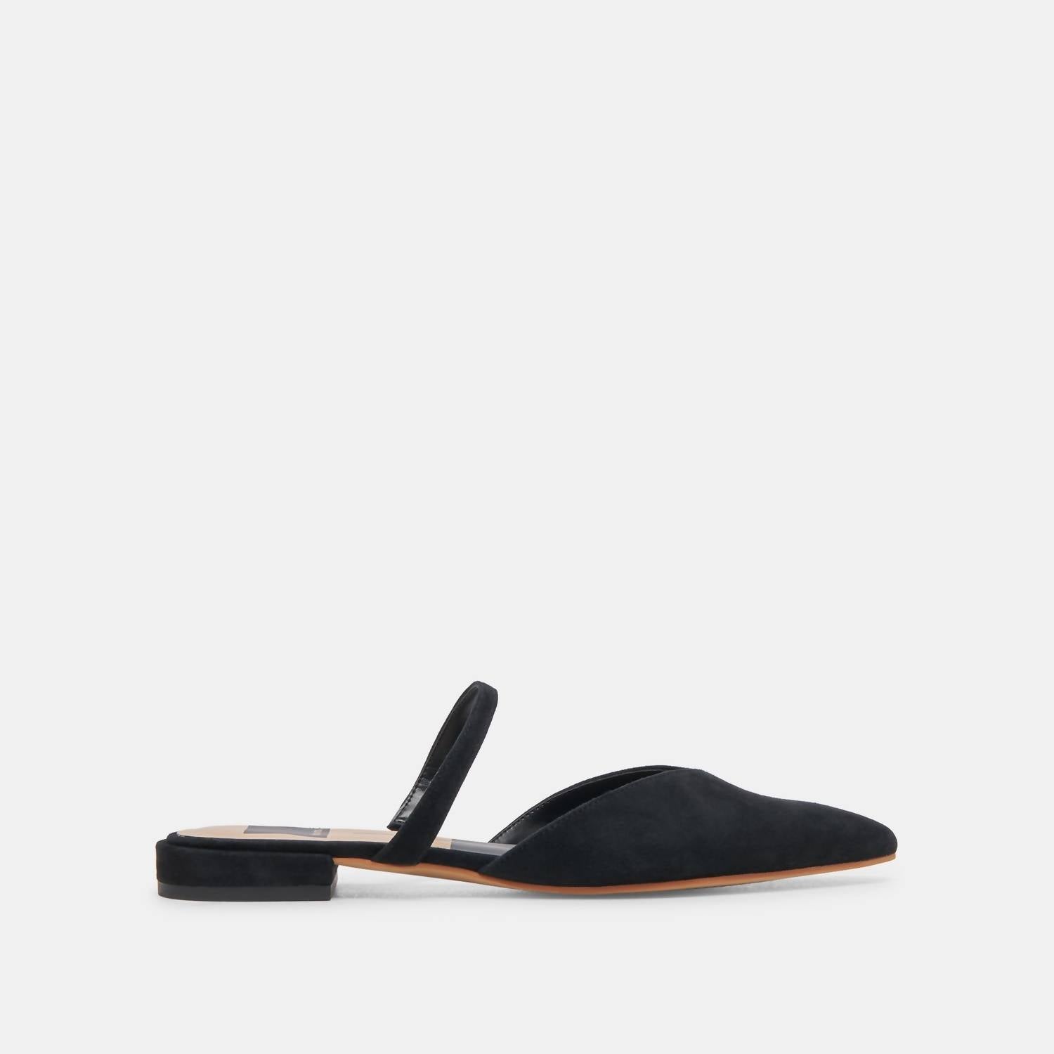 Dolce Vita - Women's Kanika Pointed Toe Strap Slip On Flats Sandals Loafers