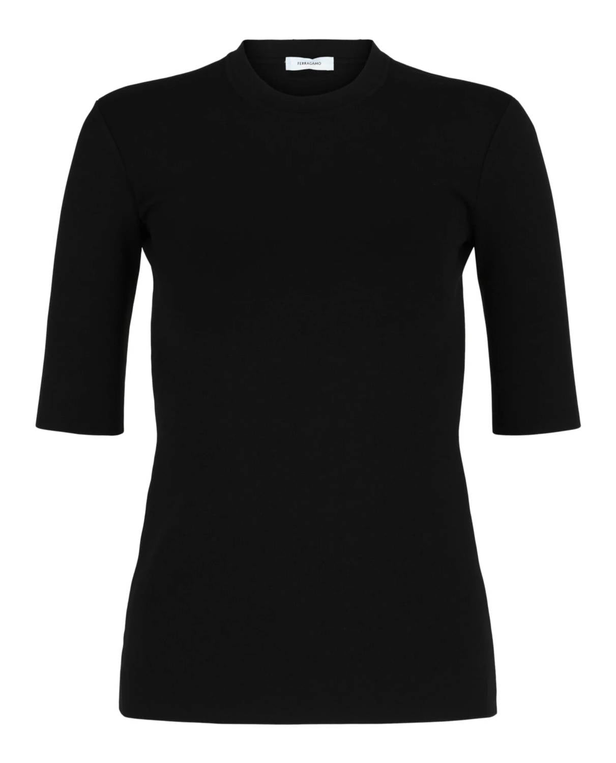 Salvatore Ferragamo - Women's Fitted Short-sleeve T-shirt