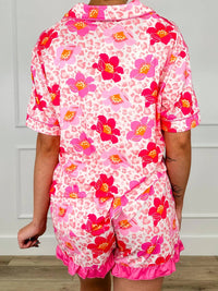Jess Lea - The Floral Feline High-rise Pj Set